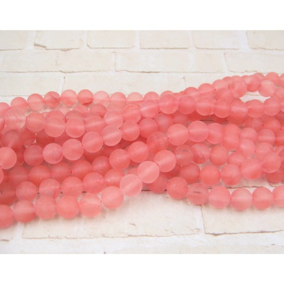 Cherry Quartz Beads Jewelry Making - Picture 2 of 3